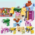 Alfabeto Transformers de Dinossauro - Aprenda o ABC Brincando - H-N