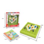 Jogo Labirinto Montessori - Pensamento Lógico - Animais