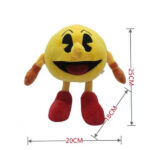 Pelúcia Pacman - 25cm - Anti-alérgico - Medidas