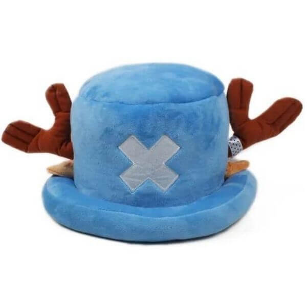 Chapéu de Pelúcia Tony Chopper One Piece - Azul