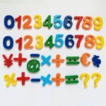 Letras e Números Magnéticos - Aprender a a escrever e fazer contas - Números e Sinais