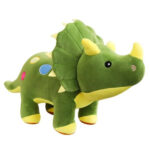 Pelúcia Dinossauro Triceratops - Verde