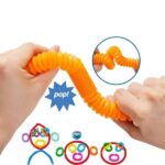 Tubos Sensoriais Montessori - Conectável, Extensores - Flexível