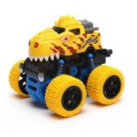 Carro Monster Truck de Fricção - Dino Amarelo