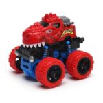Carro Monster Truck de Fricção - Dino Vermelho
