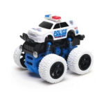 Carro Monster Truck de Fricção - Polícia Branco