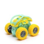 Carro Monster Truck de Fricção - Verde e Amarelo