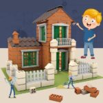 Blocos de Construção em Miniatura, Mini Casas - Capa